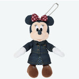 [東京迪士尼樂園］公仔吊飾 Minnie Denim
