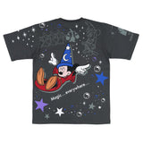 [東京迪士尼樂園] Unisex T恤 Mickey Fantasia 灰色