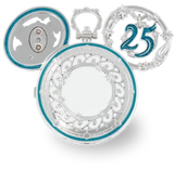 DISNEYSEA 25TH Jubilee Locket 01 Base 銀色