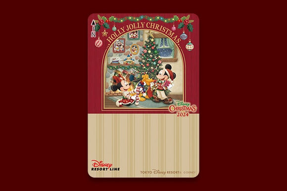 DisneyLand Christmas 2024 紀念車票