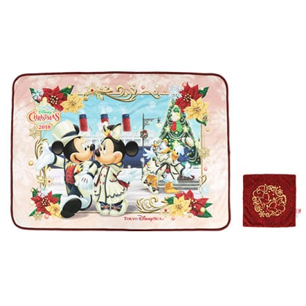 [東京迪士尼樂園] 樂園會員限定 2 ways 毛氈 Disney Christmas