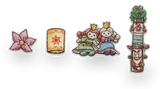 DISNEYSEA 25TH Jubilee Locket 04Sparkling Pieces Fantasy Springs