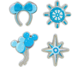 DISNEYSEA 25TH Jubilee Locket 04Sparkling Pieces Jubilee Blue