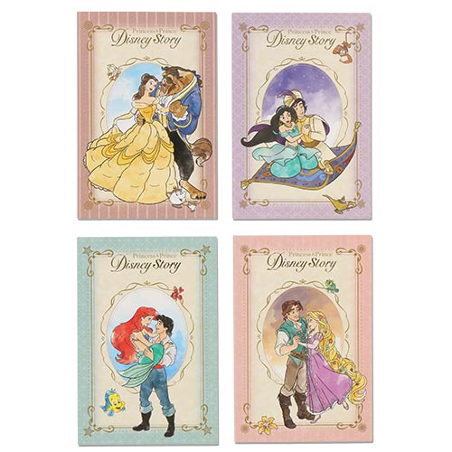 [東京迪士尼樂園] 明信片套裝 公主與王子
