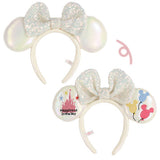 Happiness In The Sky Collection - 雙面刺繡頭箍 Minnie Ears Wear In Disney