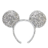 Wear In Disney - 頭箍 Mickry Ears 銀色閃片