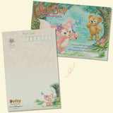 A Disney Friend Of Duffy LinaBell 明信片貼紙套裝