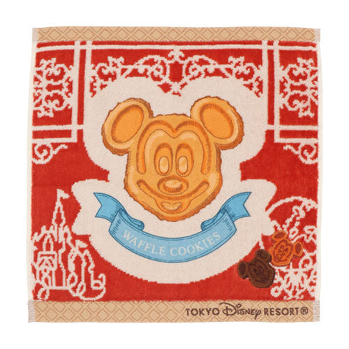 DisneyLand Park Food Collection 方巾 Mickey 窩夫