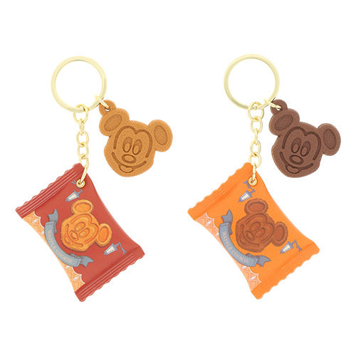 DisneyLand Park Food Collection 鎖匙扣套裝 Mickey 窩夫