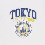 [東京迪士尼樂園] Unisex Tee LOGO White