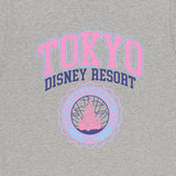 [東京迪士尼樂園] Unisex Tee LOGO Gray