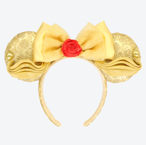 Wear In Disney - 頭箍 Minnie Ears Belle 美女與野獸