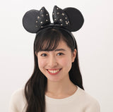 Wear In Disney - 頭箍 Minnie Ears 仿皮窩釘