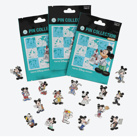 [東京迪士尼樂園] Pin Collection Mickey襟章 盲盒