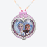[東京迪士尼樂園]  發光發聲掛頸吊飾 Elsa & Anna