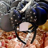 Wear In Disney - 頭箍 Minnie Ears 仿皮窩釘