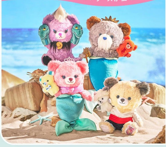 The Little Mermaid UniBearsity 毛公仔連手偶 S Size