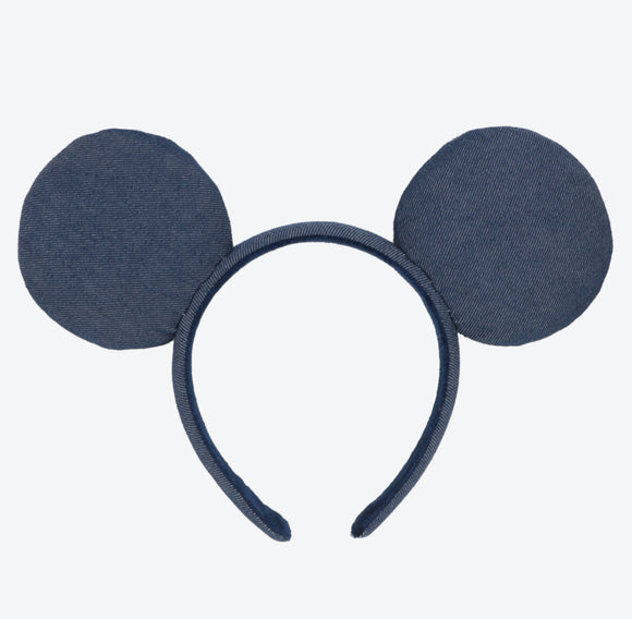 Wear In Disney - 頭箍 Mickey Ears 牛仔布