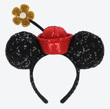 Wear In Disney - 頭箍 Minnie Ears 閃片 立體花