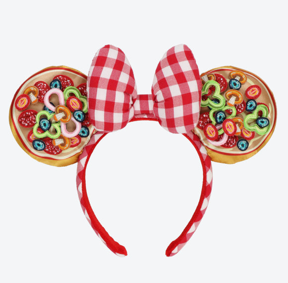 Wear In Disney - 頭箍 Minnie Ears Pizza