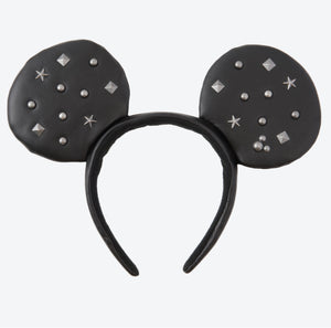 Wear In Disney - 頭箍 Mickey Ears 仿皮窩釘