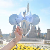 Disney Blue Ever After - 頭箍 Minnie Ears Wear In Disney